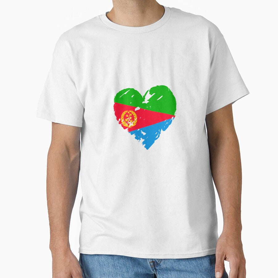 I Love Eritrea ኣነ ንኤርትራ የፍቅራ by DreamBrushy - Adult & Kids T-Shirts, Sweatshirts & Hoodies apparel design preview 1