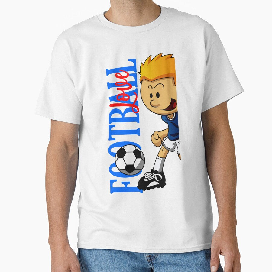 FootBall Love 03 Kid by Cilea Sabie - Adult & Kids T-Shirts, Sweatshirts & Hoodies apparel design preview 1
