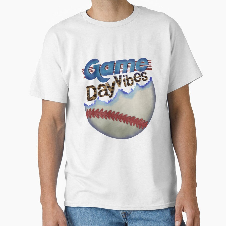 Game Day Baseball by dalypdesign - Adult & Kids T-Shirts, Sweatshirts & Hoodies apparel design preview 1