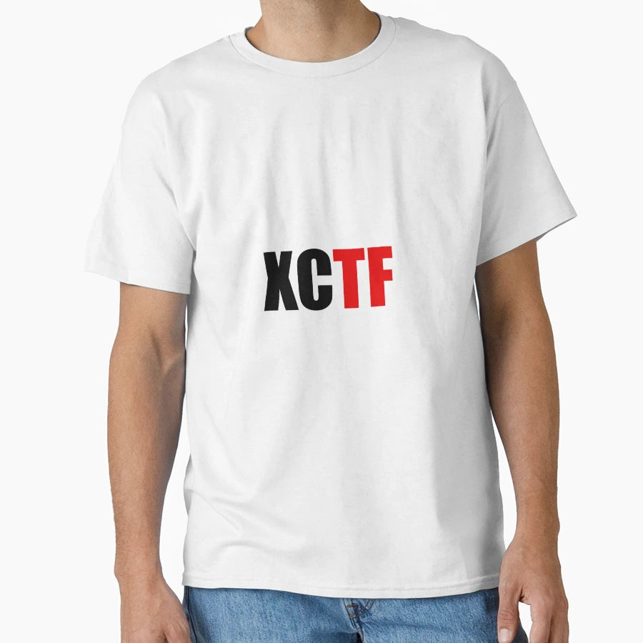 Xctf Black And Red T-Shirt - Minimalist Print Unisex - T-Shirt, Sweatshirt, Hoodie