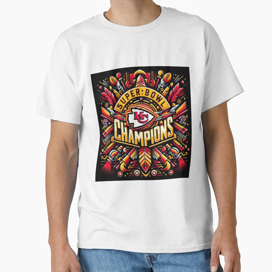 Kansas City Football T-Shirt - Graphic Print for Adults - T-Shirt, Sweatshirt, Hoodie