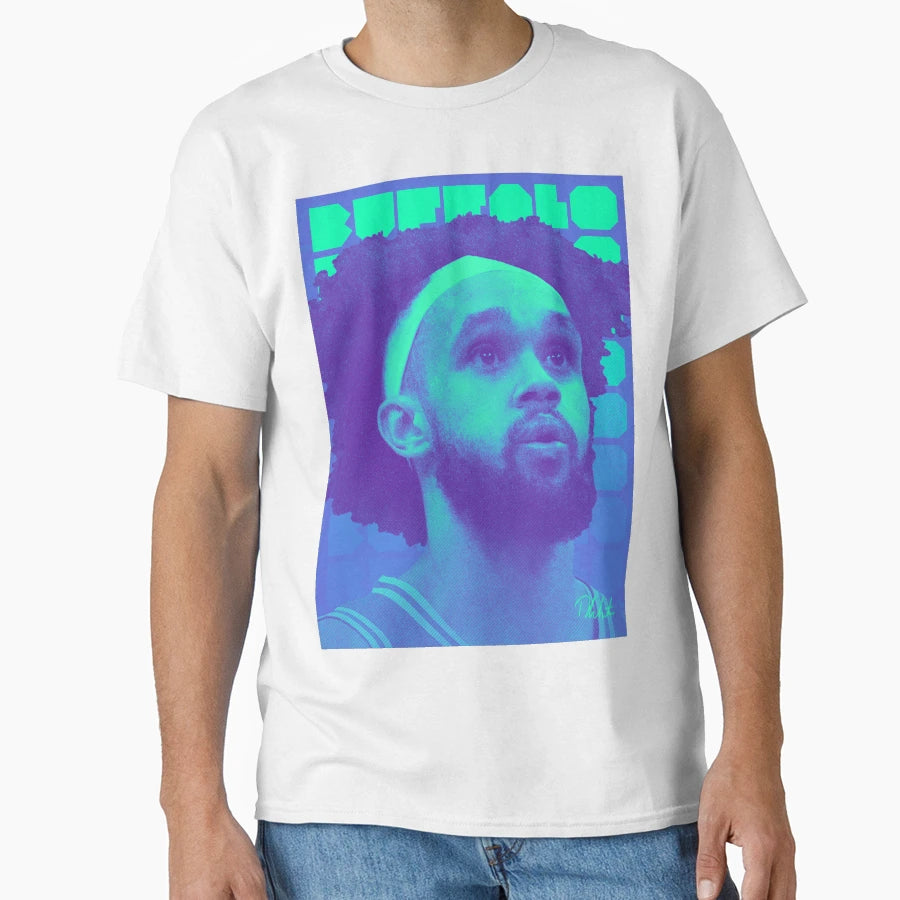 Derrick White Buffalo T-Shirt - Novelty Apparel Unisex - T-Shirt, Sweatshirt, Hoodie
