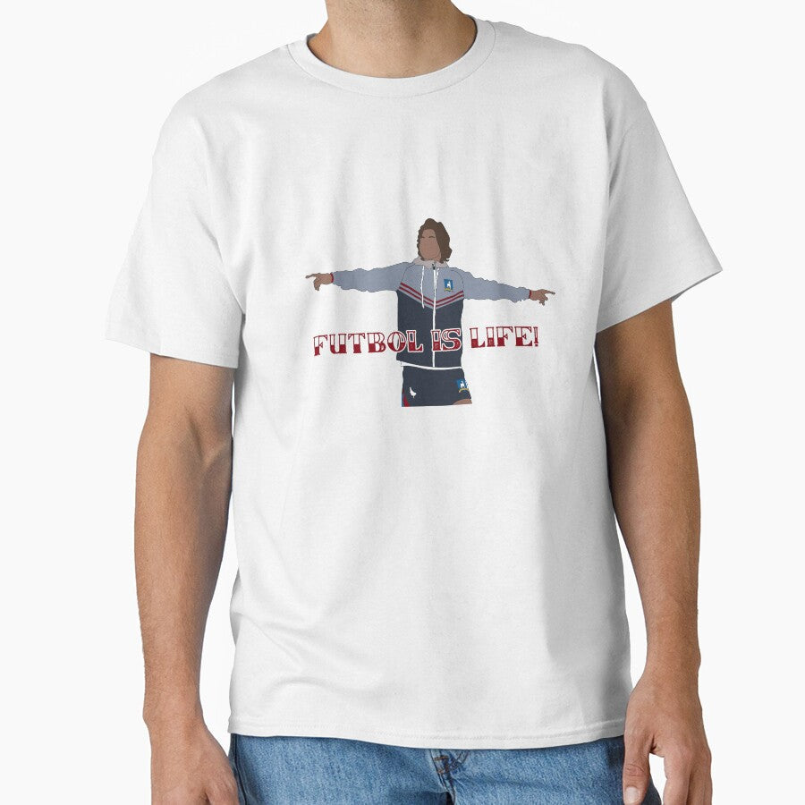 Dani Rojas Futbol is life! by Wenby-Weaselbee - Adult & Kids T-Shirts, Sweatshirts & Hoodies apparel design preview 1