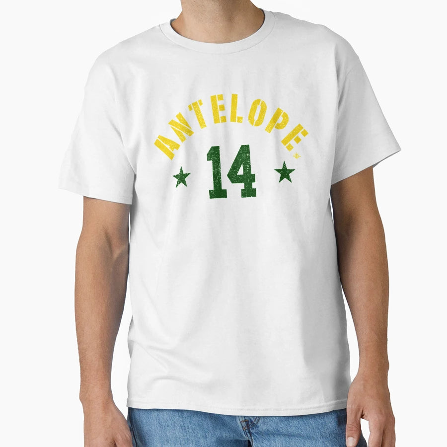 Alabama Antelope 14 Green Bay Legend T-Shirt - Minimalist Print for Adults - T-Shirt, Sweatshirt, Hoodie