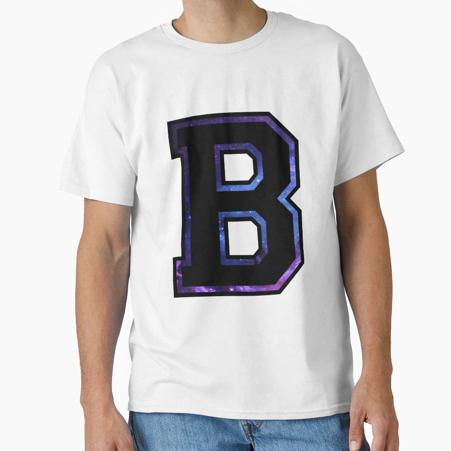 B Varsity Letter T-Shirt - Fun Novelty Design Unisex - T-Shirt, Sweatshirt, Hoodie