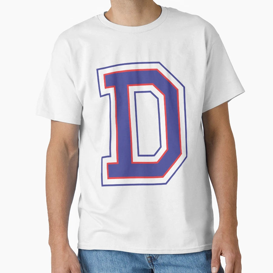 Alphabet D T-Shirt - Casual Everyday Wear for Adults - T-Shirt, Sweatshirt, Hoodie