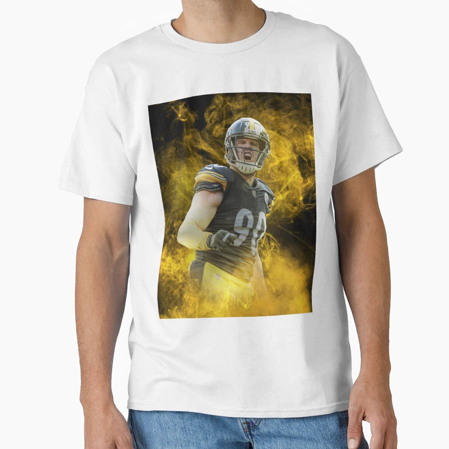 Watt Pittsburgh Sports Art T-Shirt - Graphic Print Unisex - T-Shirt, Sweatshirt, Hoodie