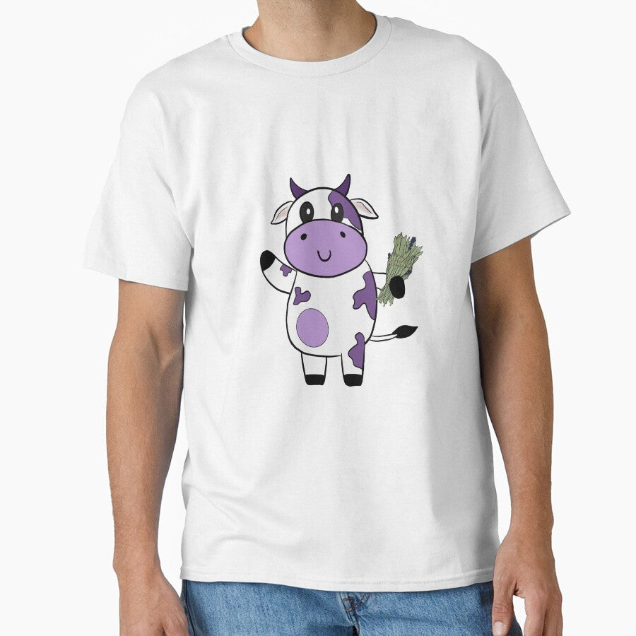 Purple cow by CRTlexa - Adult & Kids T-Shirts, Sweatshirts & Hoodies apparel design preview 1
