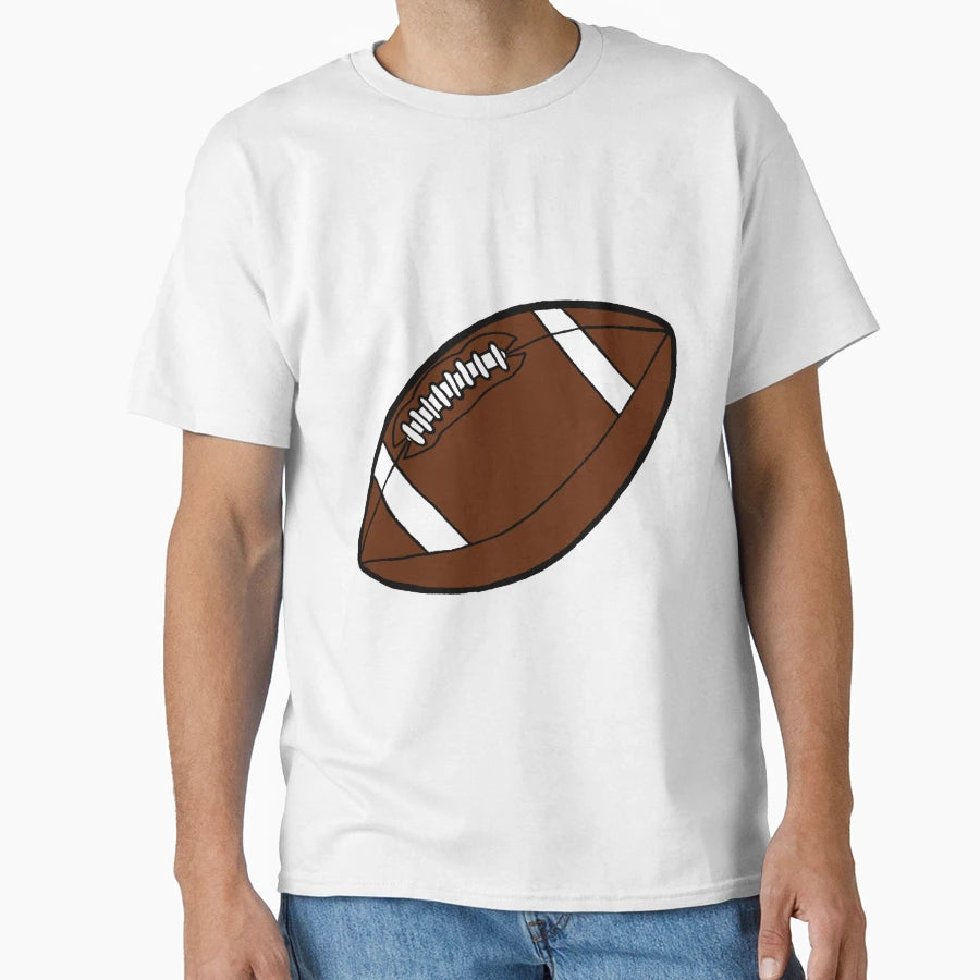 Football T-Shirt - Minimalist Print Unisex - T-Shirt, Sweatshirt, Hoodie