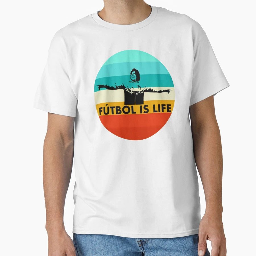 Futbol Is Life T-Shirt - Aesthetic Graphic Unisex - T-Shirt, Sweatshirt, Hoodie