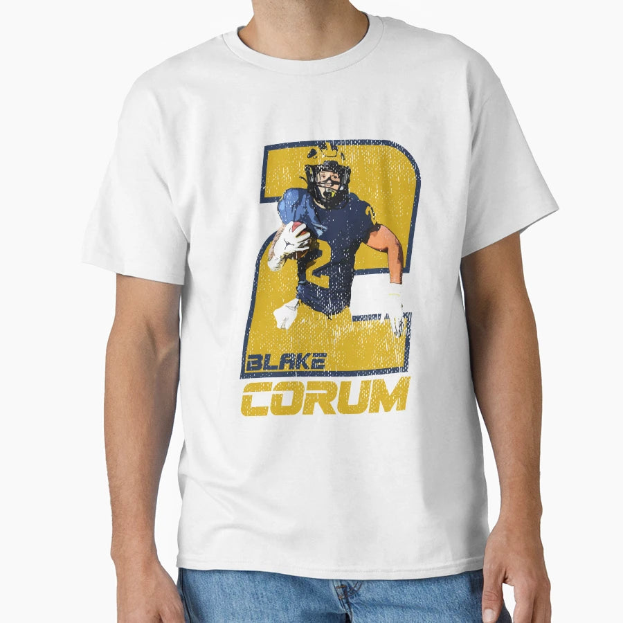 Blake Corum T-Shirt - Streetwear Style Unisex - T-Shirt, Sweatshirt, Hoodie