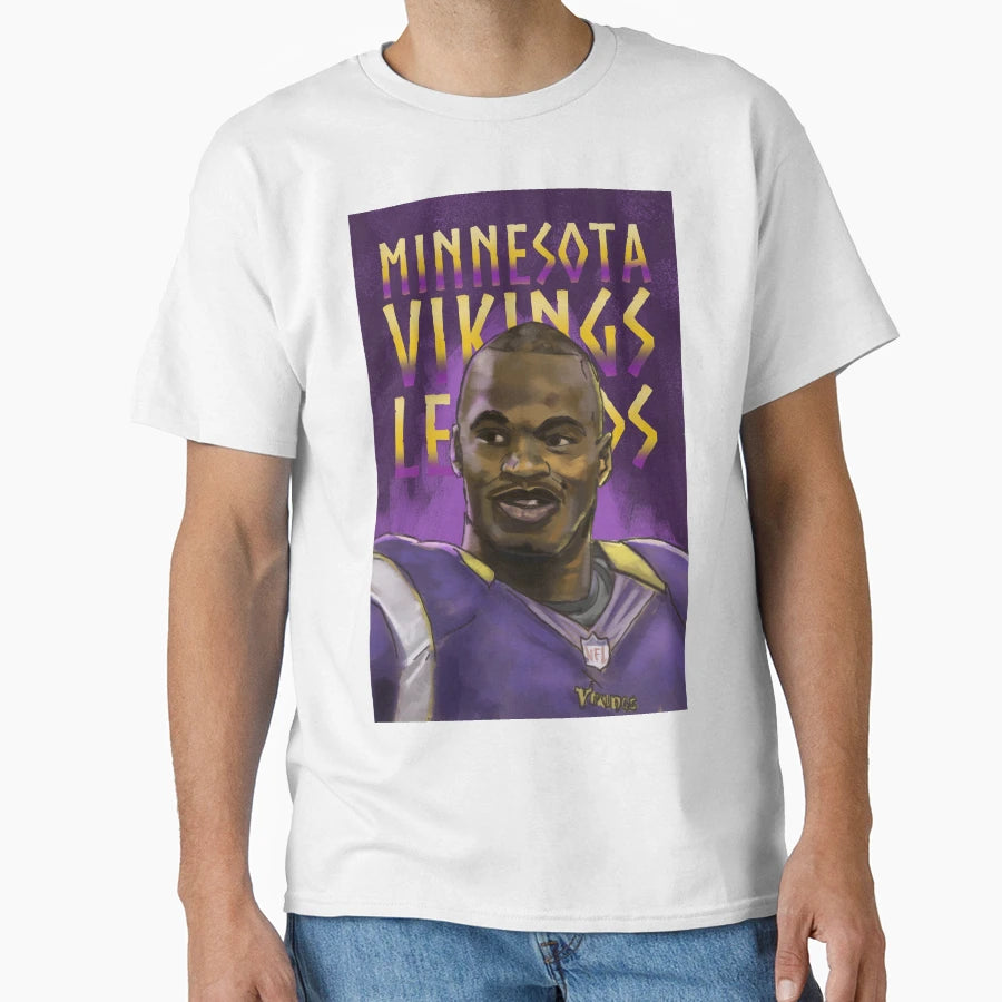 Adrian Peterson T-Shirt - Custom Art Print Unisex - T-Shirt, Sweatshirt, Hoodie