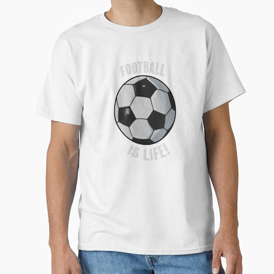 Football is life! by Eber-Store - Adult & Kids T-Shirts, Sweatshirts & Hoodies apparel design preview 1
