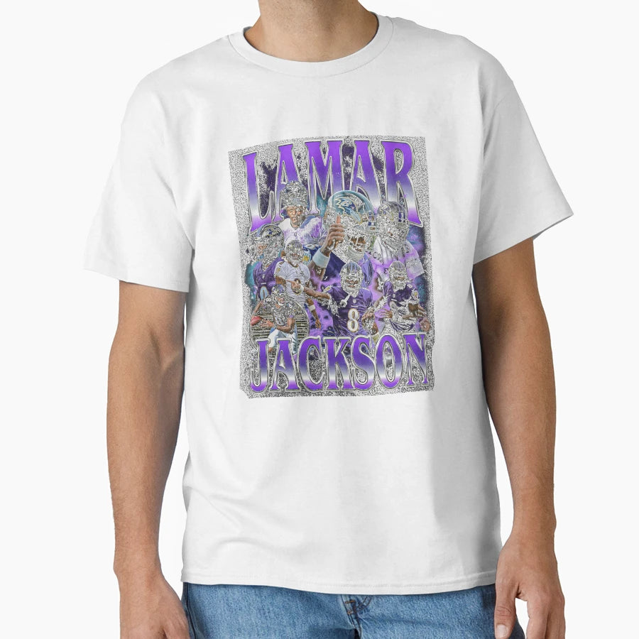 Lamar Bootleg T-Shirt - Casual Everyday Wear for Adults - T-Shirt, Sweatshirt, Hoodie