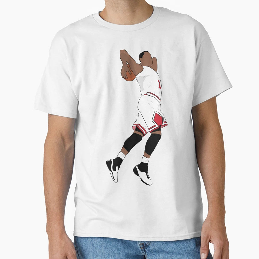 Derrick Rose T-Shirt - Minimalist Print for Adults - T-Shirt, Sweatshirt, Hoodie