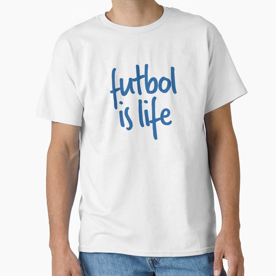 Futbol Is Life Lasso by Fuel Flora - Adult & Kids T-Shirts, Sweatshirts & Hoodies apparel design preview 1