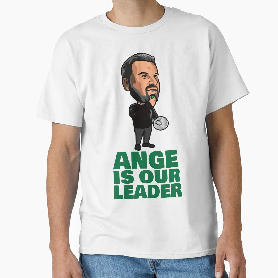 Ange Is Our Leader T-Shirt - Custom Art Print for Adults - T-Shirt, Sweatshirt, Hoodie