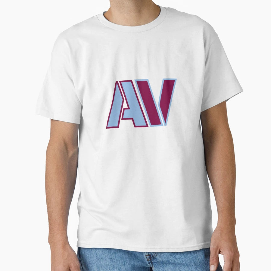 Aston Villa Sigla T-Shirt - Custom Art Print for Adults - T-Shirt, Sweatshirt, Hoodie