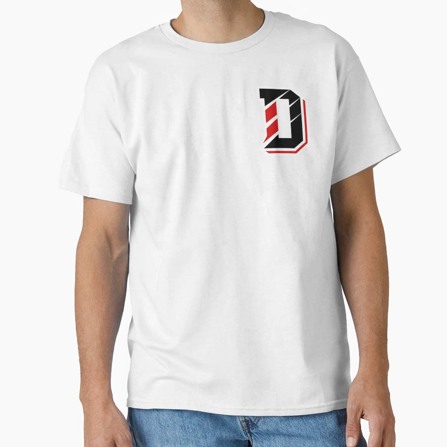 Davidson D Grey T-Shirt - Graphic Print for Adults - T-Shirt, Sweatshirt, Hoodie