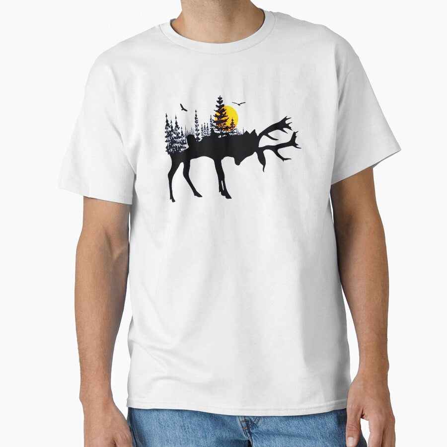 Deer nature by xtrmdx - Adult & Kids T-Shirts, Sweatshirts & Hoodies apparel design preview 1