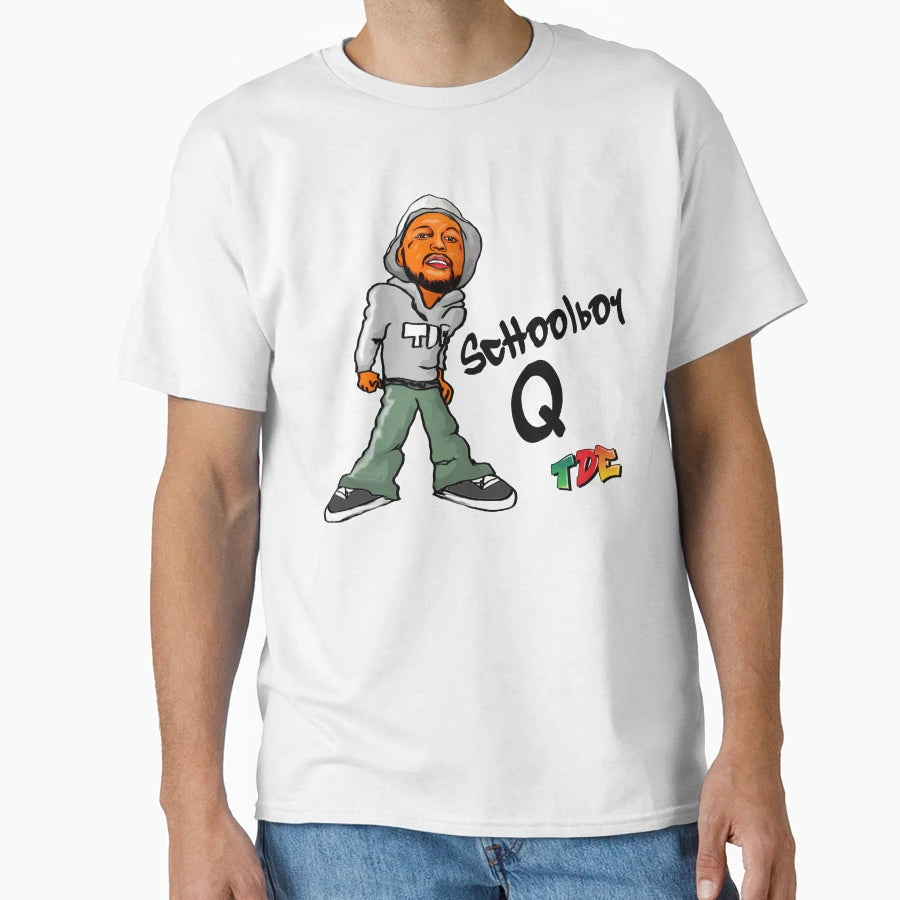 Schoolboy Q Graf T-Shirt - Aesthetic Graphic for Adults - T-Shirt, Sweatshirt, Hoodie