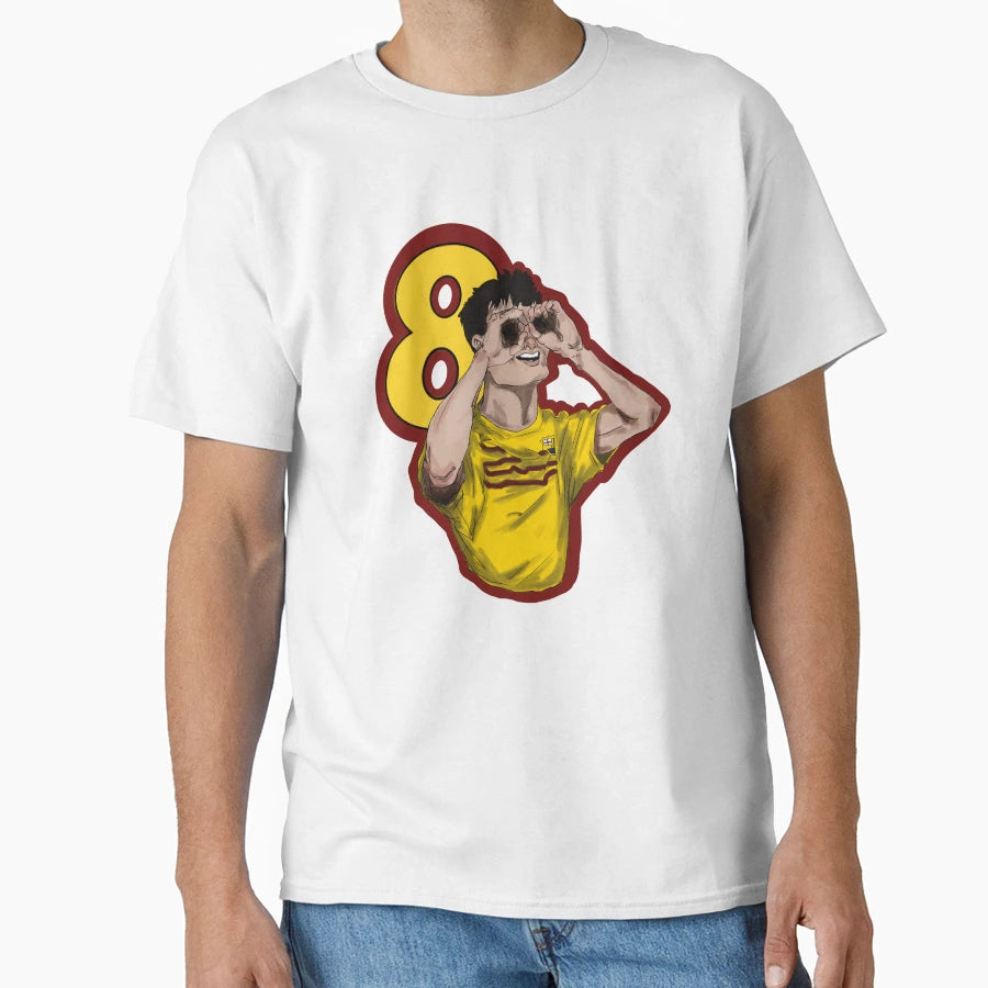 Pedri 8 T-Shirt - Casual Everyday Wear for Adults - T-Shirt, Sweatshirt, Hoodie