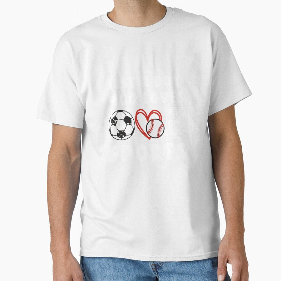 Just a Boy who Loves Sports design by Raise2Shine - Adult & Kids T-Shirts, Sweatshirts & Hoodies apparel design preview 1