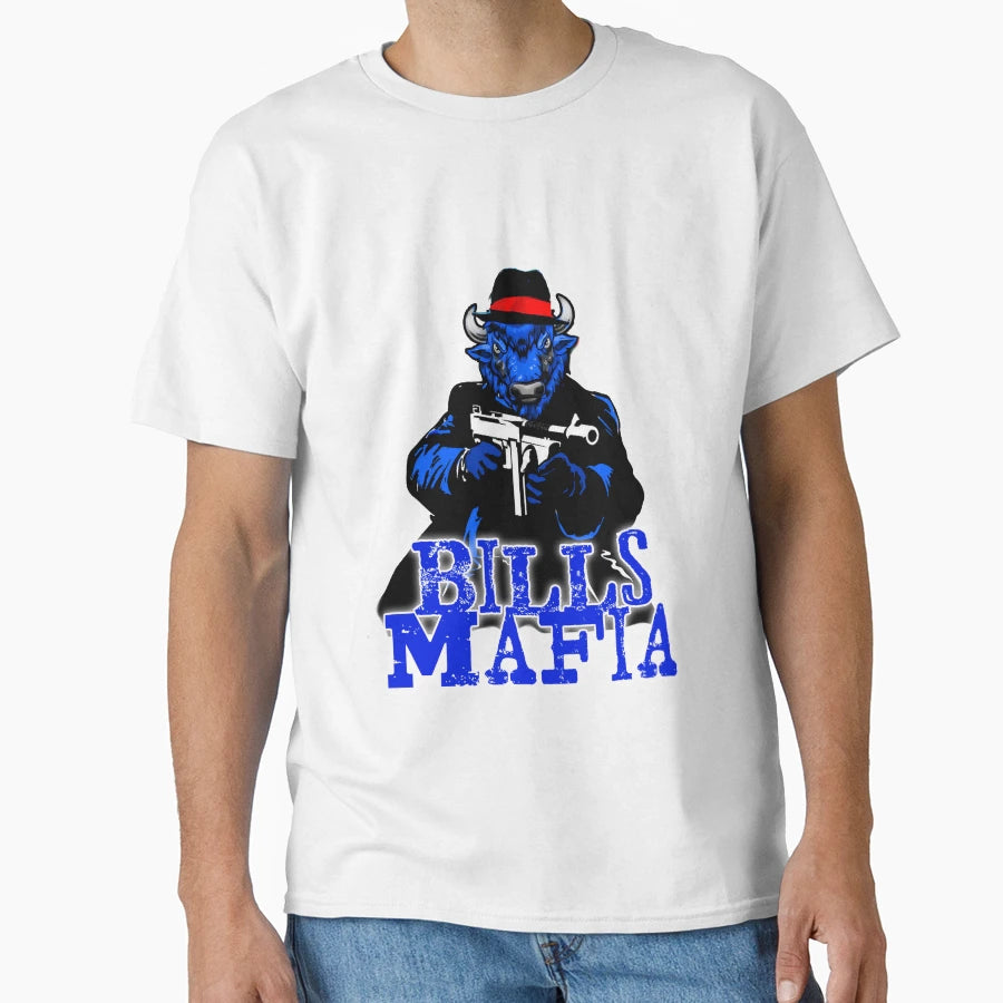 Bills Mafia T-Shirt - Minimalist Print Unisex - T-Shirt, Sweatshirt, Hoodie