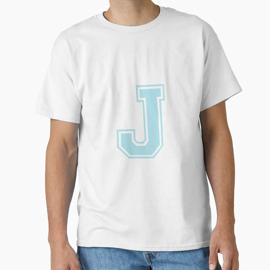 College Letterman J T-Shirt - Aesthetic Graphic Unisex - T-Shirt, Sweatshirt, Hoodie