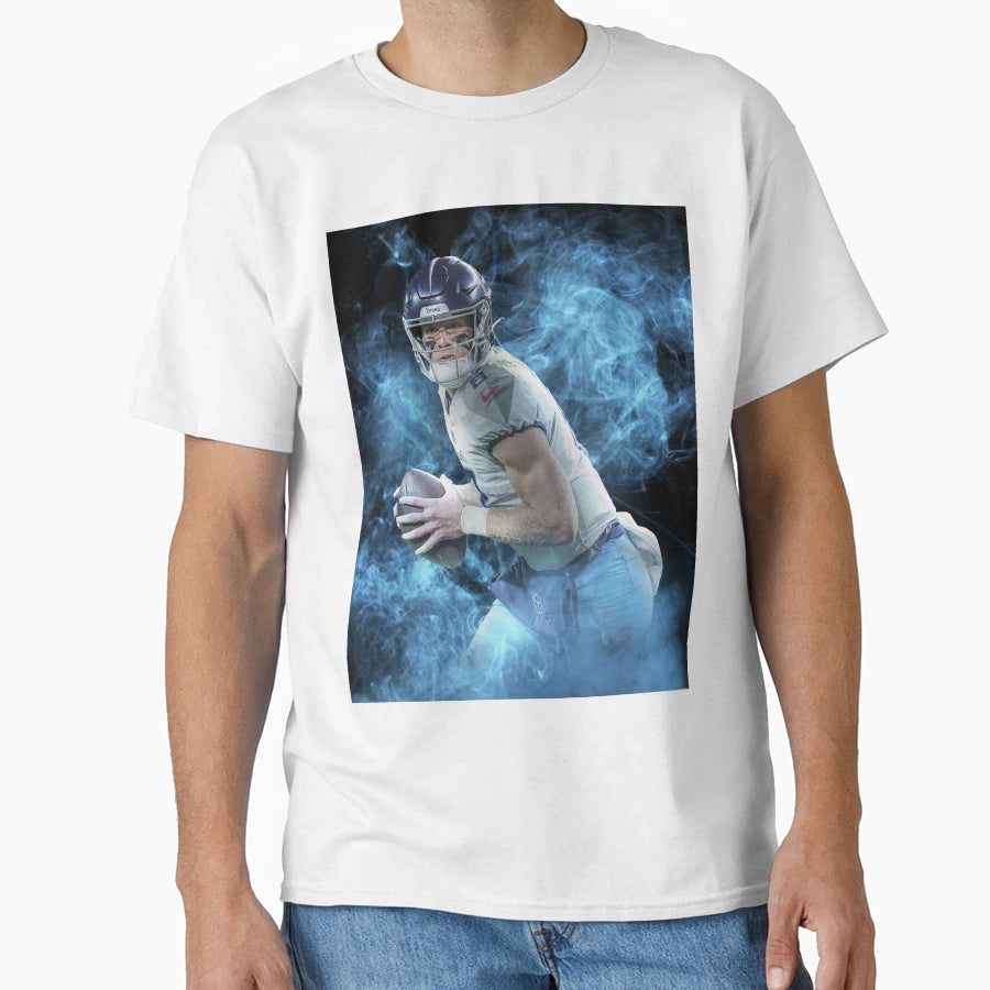 Will Levis Tennessee Sports Art T-Shirt - Aesthetic Graphic Men Women - T-Shirt, Sweatshirt, Hoodie