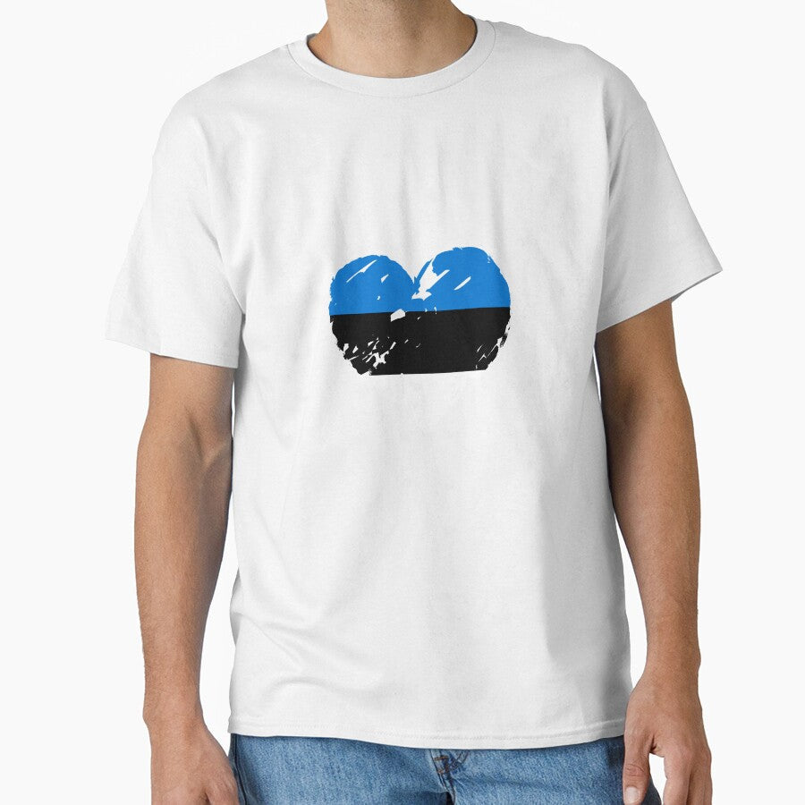 I Love Estonia Ma armastan Eestit by DreamBrushy - Adult & Kids T-Shirts, Sweatshirts & Hoodies apparel design preview 1