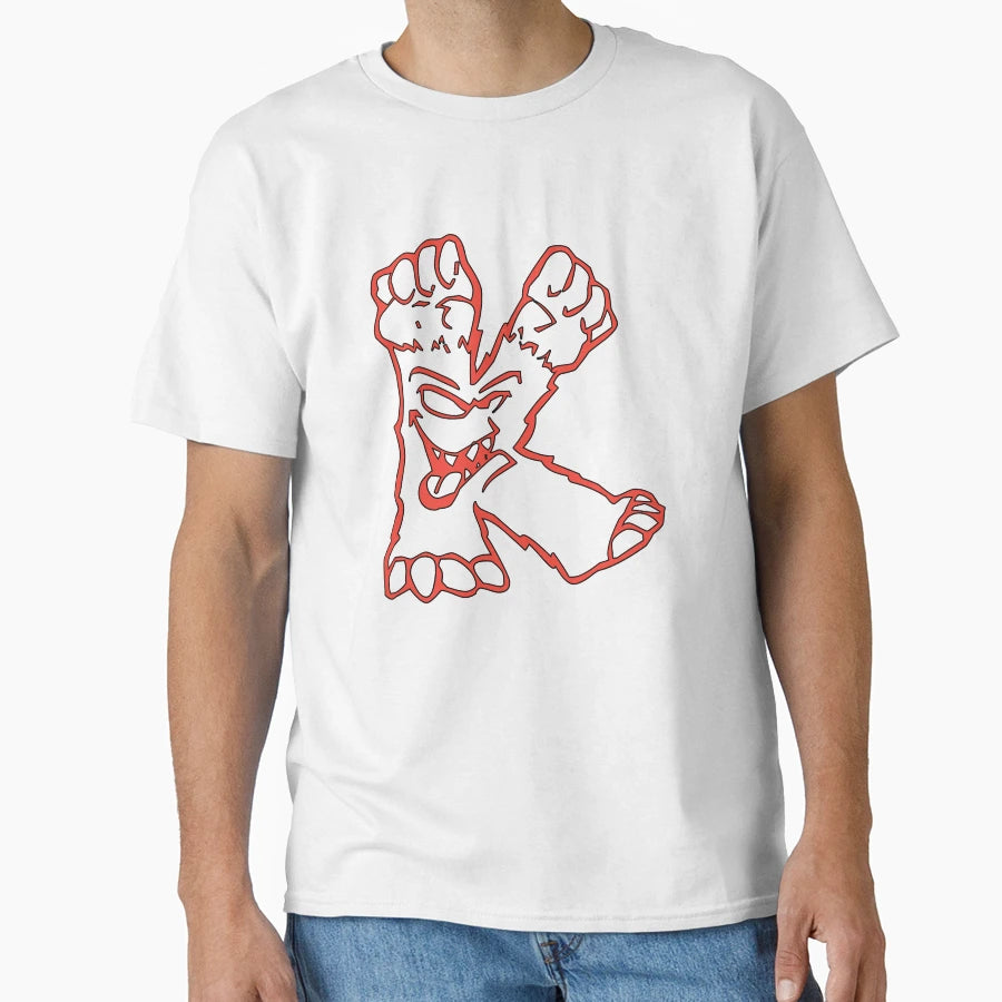 Scary Initial Monogram K T-Shirt - Aesthetic Graphic Men Women - T-Shirt, Sweatshirt, Hoodie