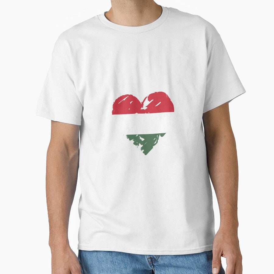 I Love Hungary Szeretem Magyarországot by DreamBrushy - Adult & Kids T-Shirts, Sweatshirts & Hoodies apparel design preview 1