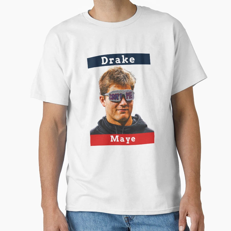 Drake Maye T-Shirt - Casual Everyday Wear for Adults - T-Shirt, Sweatshirt, Hoodie