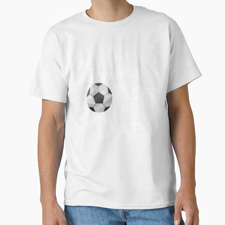 Soccer Football My Favorite Player Calls Me Dad Fan - Adult & Kids T-Shirts, Sweatshirts & Hoodies apparel design preview 1