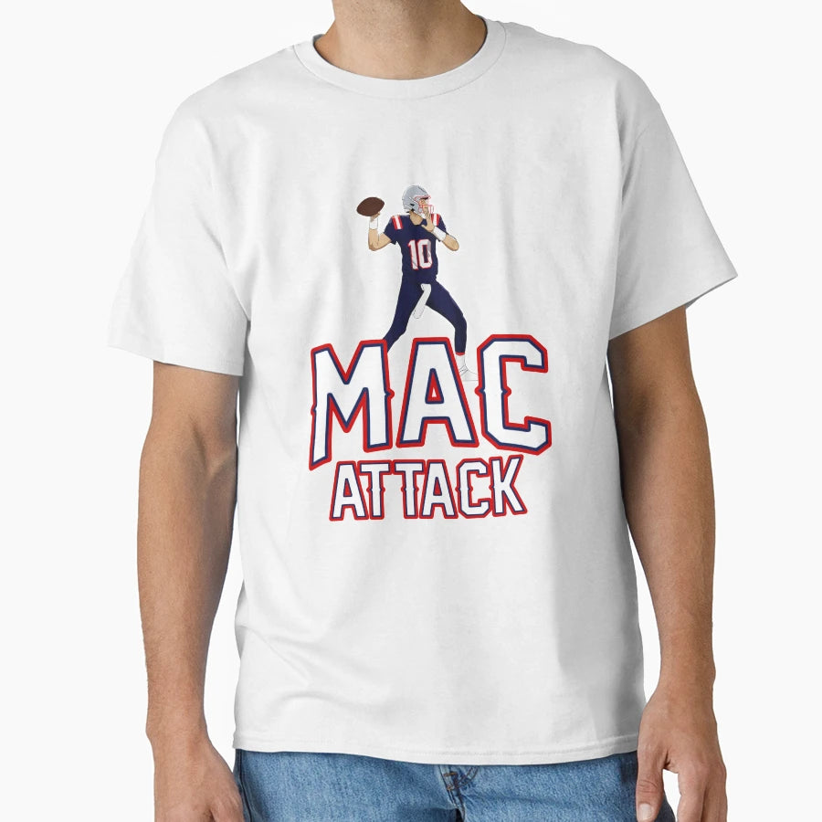 Big Time Mac New England Football Bill T-Shirt - Streetwear Style Unisex - T-Shirt, Sweatshirt, Hoodie