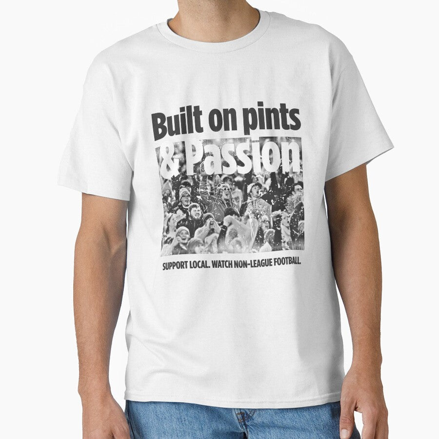 Built on pints Passion Design by Robbo's Designs - Adult & Kids T-Shirts, Sweatshirts & Hoodies apparel design preview 1