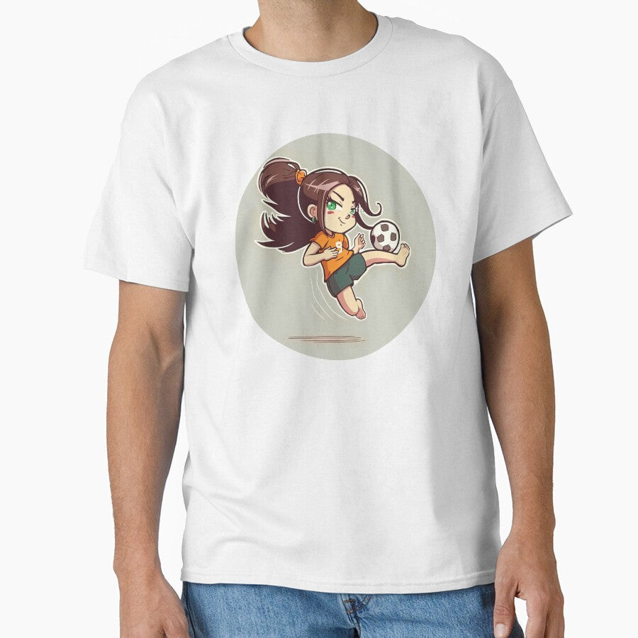 Cute Soccer Girl by duke818 - Adult & Kids T-Shirts, Sweatshirts & Hoodies apparel design preview 1