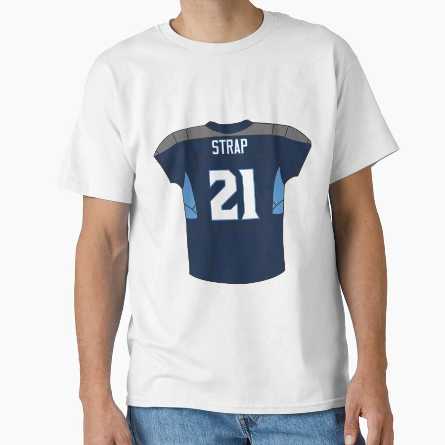 Strap T-Shirt - Casual Everyday Wear Unisex - T-Shirt, Sweatshirt, Hoodie