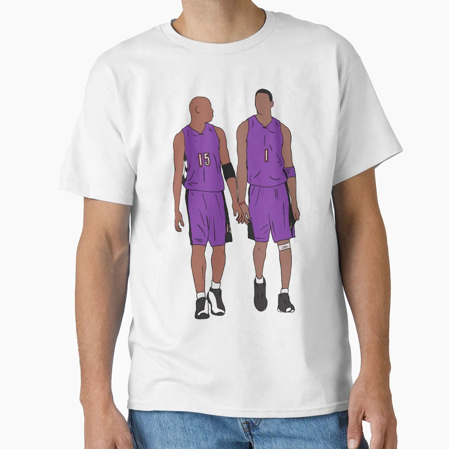 Vince Carter And Tracy Mcgrady T-Shirt - Graphic Print Men Women - T-Shirt, Sweatshirt, Hoodie