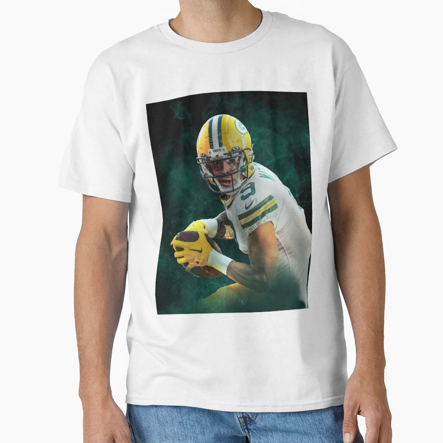 Christian Watson Green Bay Sports Art T-Shirt - Unique Graphic Men Women - T-Shirt, Sweatshirt, Hoodie