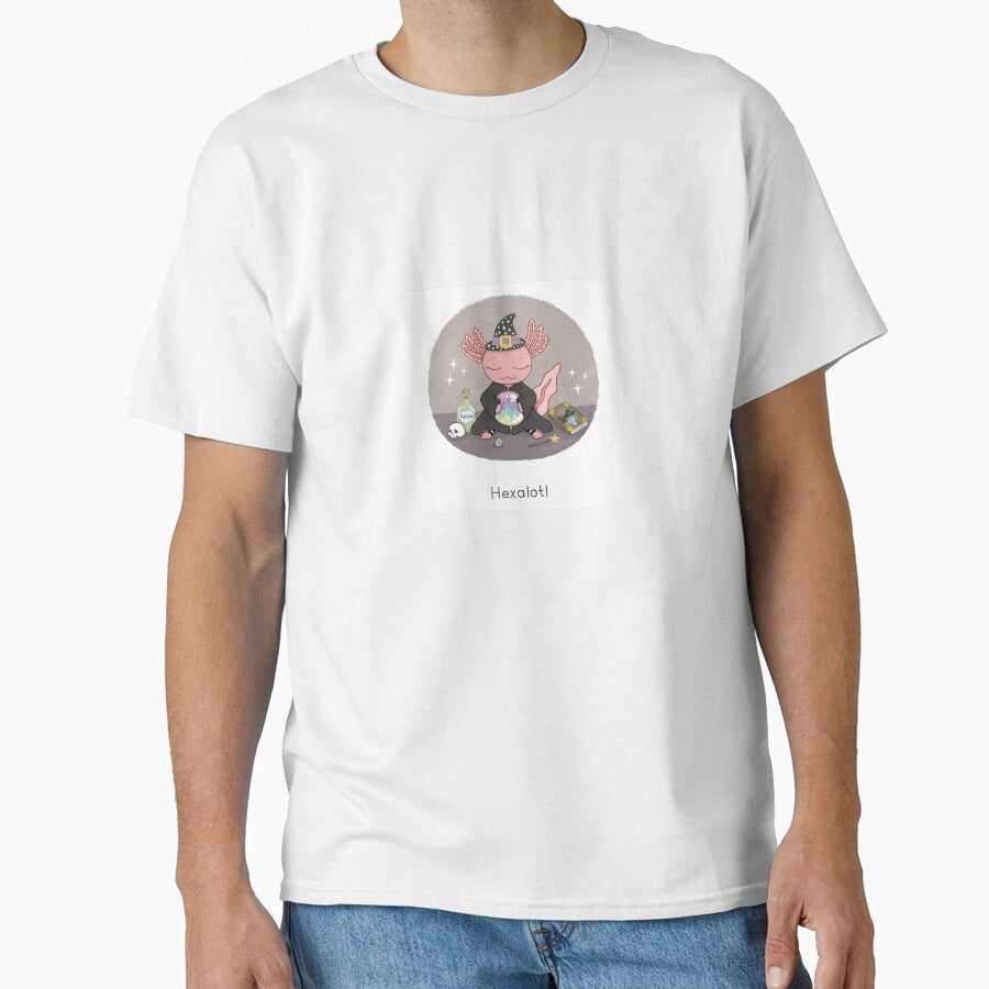 Hexalotl by Two Peas Paperworks - Adult & Kids T-Shirts, Sweatshirts & Hoodies apparel design preview 1