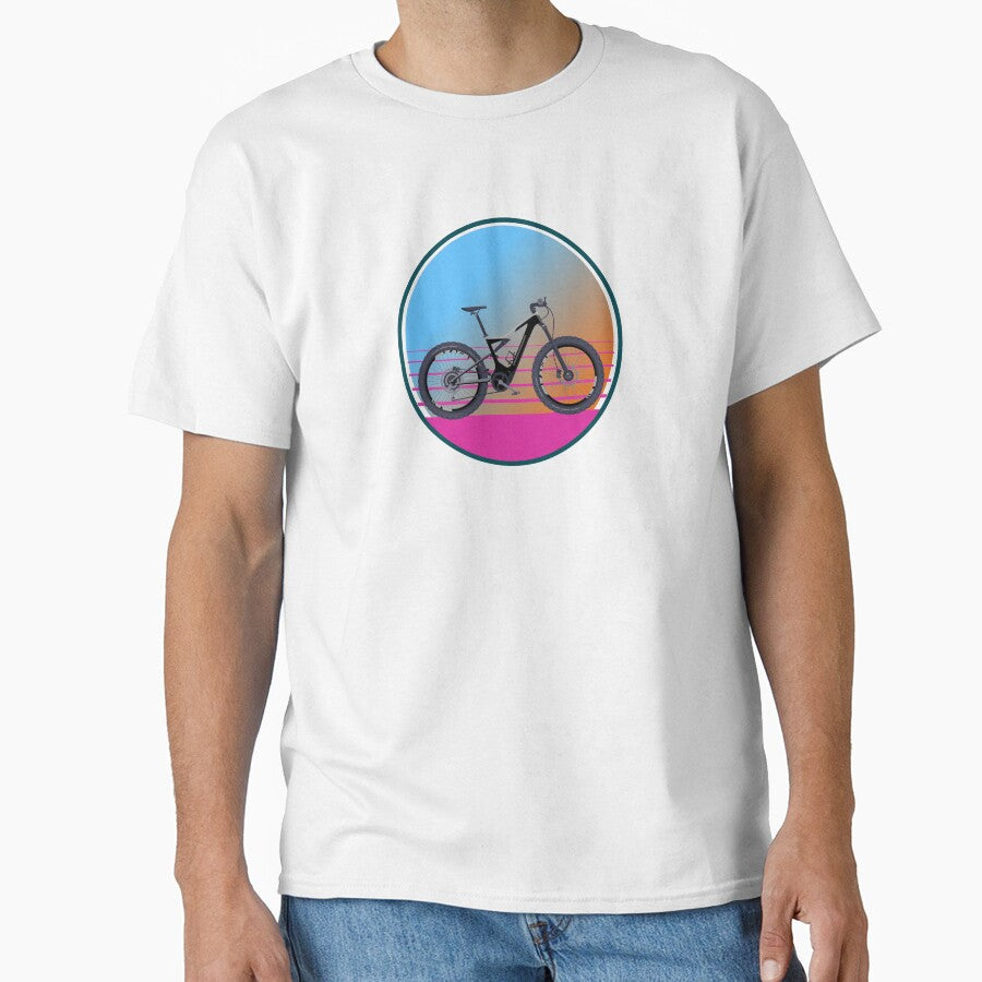 Colorful mountain bike design by tdruppski - Adult & Kids T-Shirts, Sweatshirts & Hoodies apparel design preview 1