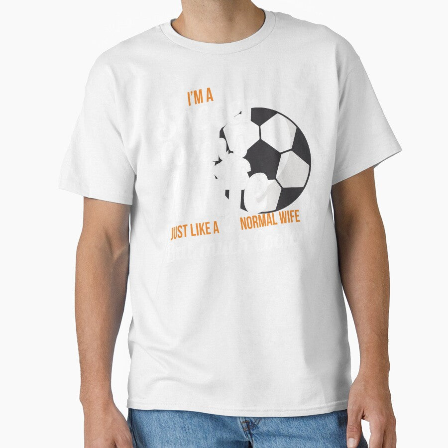 Womens Coach Wife Soccer Cool Funny Gift by blisslist - Adult & Kids T-Shirts, Sweatshirts & Hoodies apparel design preview 1