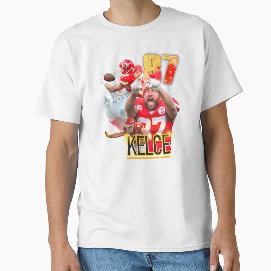 Kelce Kc T-Shirt - Streetwear Style for Adults - T-Shirt, Sweatshirt, Hoodie