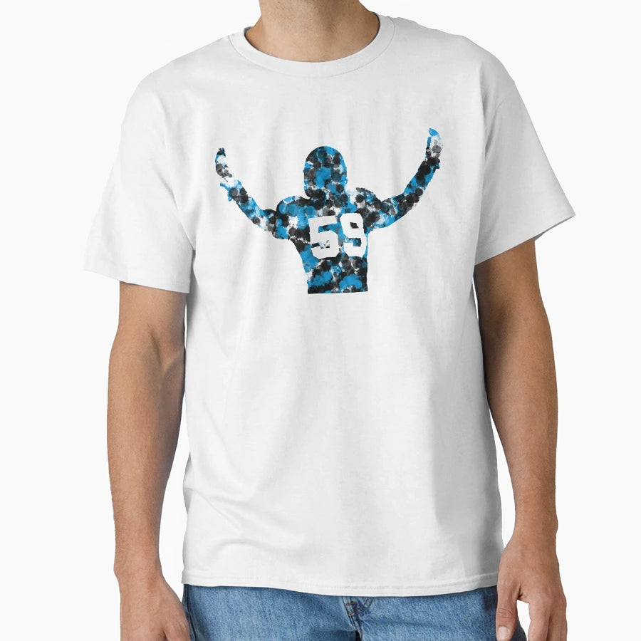 Splatter Kuechly T-Shirt - Aesthetic Graphic for Adults - T-Shirt, Sweatshirt, Hoodie