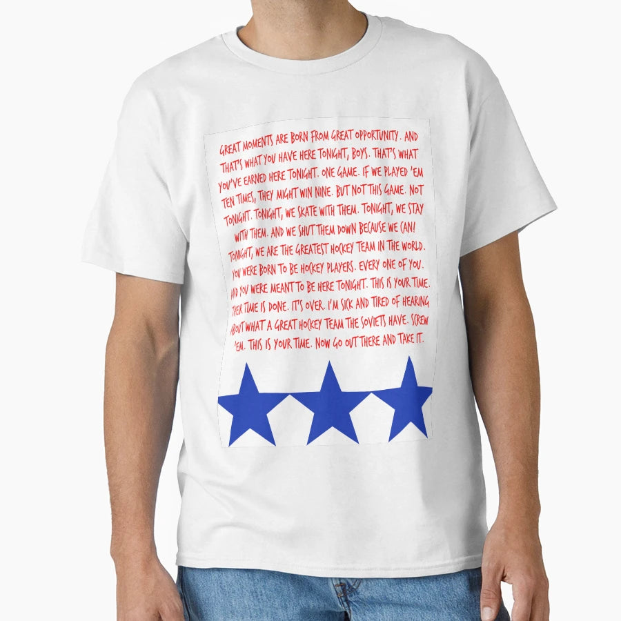 Herb Brooks T-Shirt - Aesthetic Graphic Unisex - T-Shirt, Sweatshirt, Hoodie