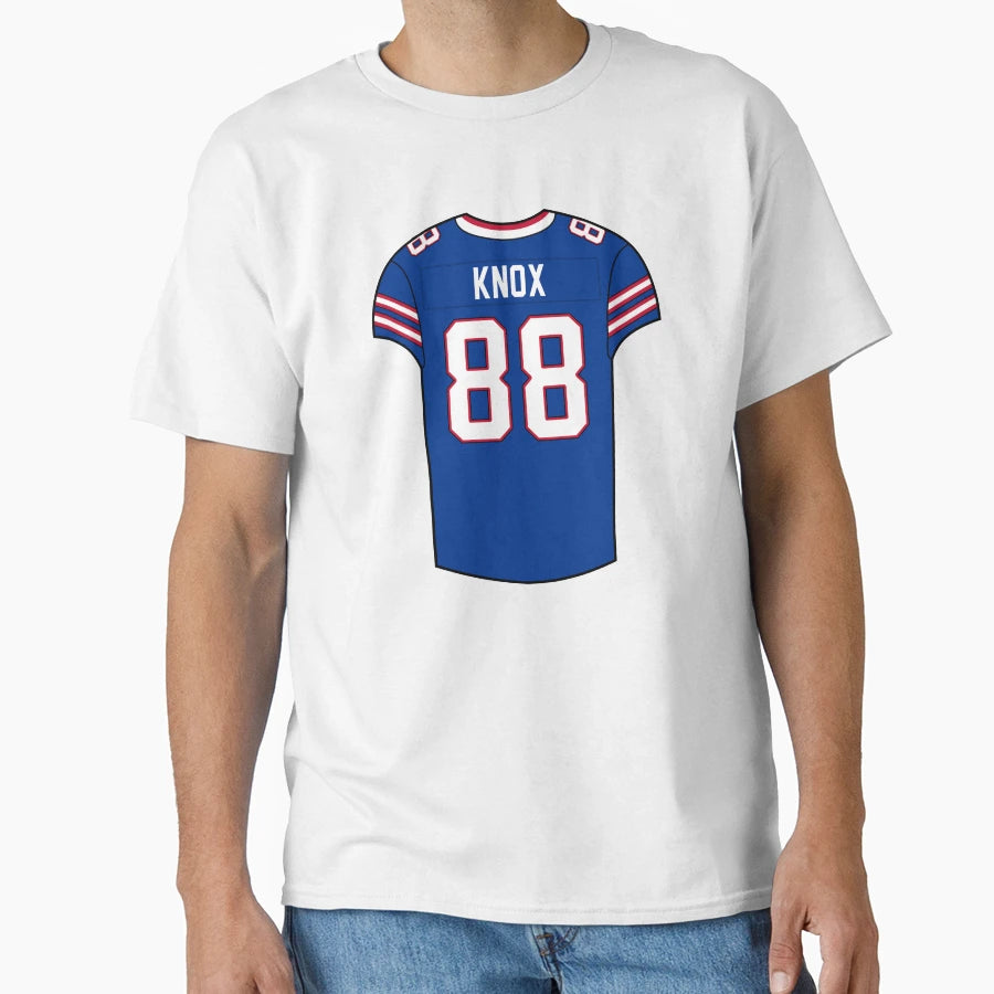 Dawson Knox Home Jersey T-Shirt - Aesthetic Graphic for Adults - T-Shirt, Sweatshirt, Hoodie