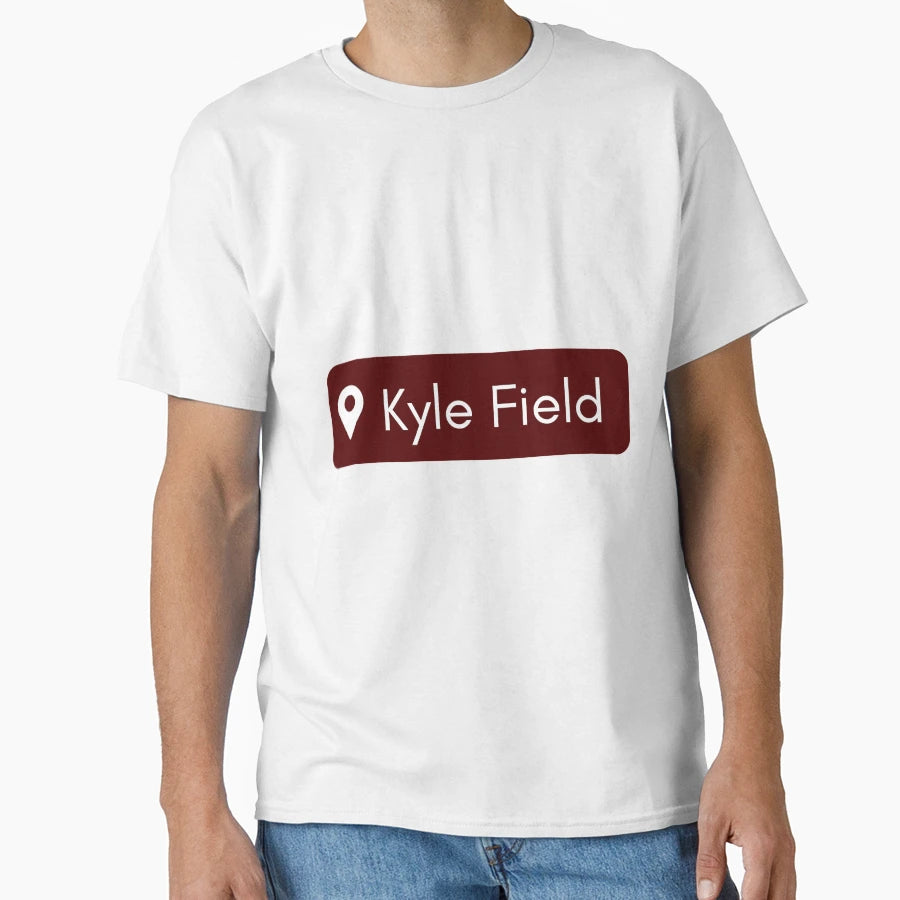 Kyle Field Location T-Shirt - Minimalist Print Unisex - T-Shirt, Sweatshirt, Hoodie