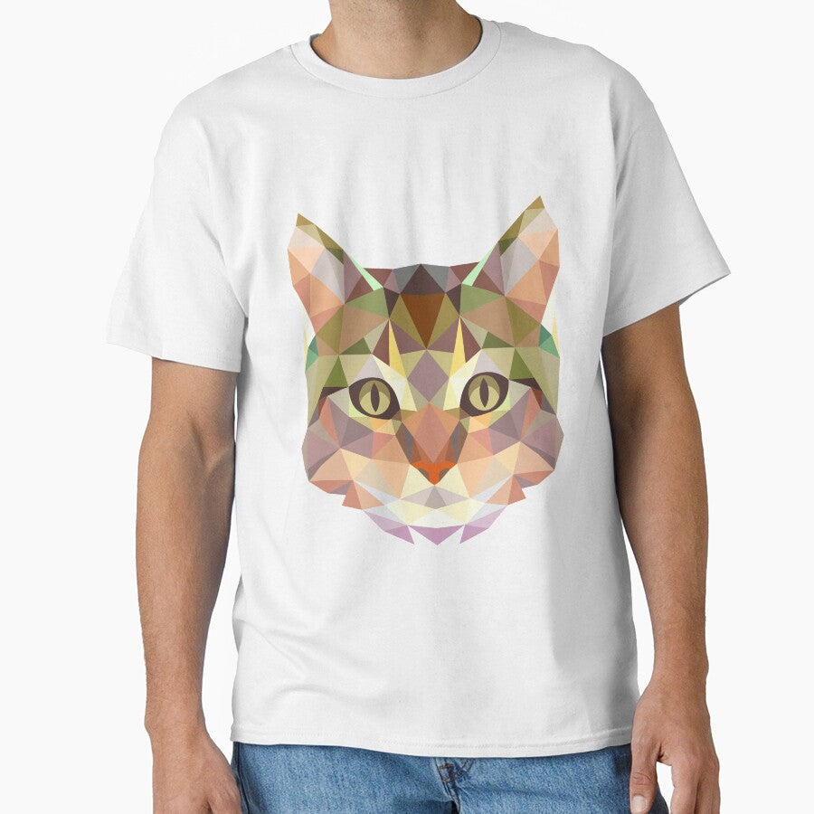 Polygon Cat by AllStarMerch - Adult & Kids T-Shirts, Sweatshirts & Hoodies apparel design preview 1
